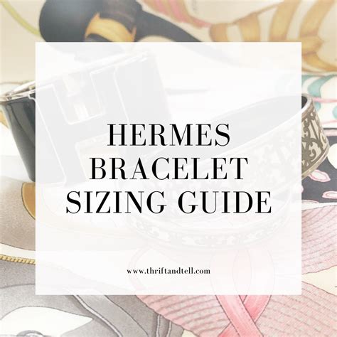 hermes men's bracelet size chart|Hermes enamel bracelet sizes.